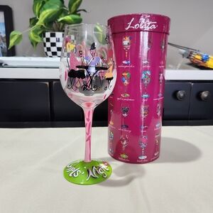 Lolita Wine Glass Girls Night In With Box